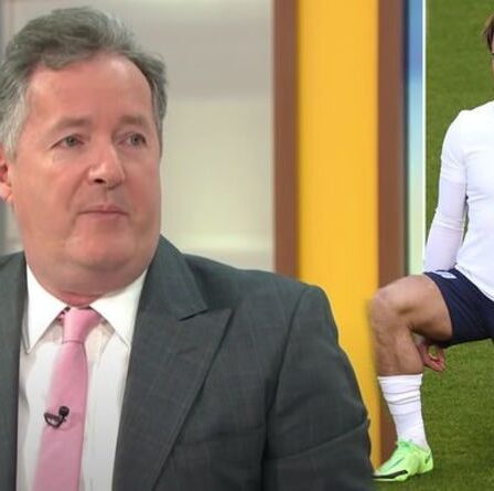 Piers Morgan fustige les fans de football anglais pour avoir hué « Les joueurs devraient partir ! »