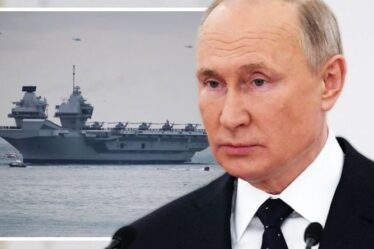 Poutine joue avec le feu: la Russie bourdonne un navire britannique avec des avions de chasse - Les avions de la RAF se sont précipités
