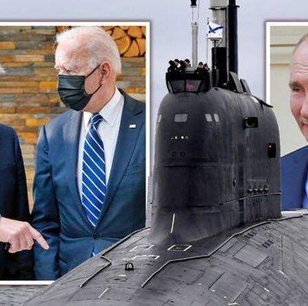 Que fait Poutine ?  Panique sur le sous-marin lance-missiles russe qui traque la côte britannique pendant le G7