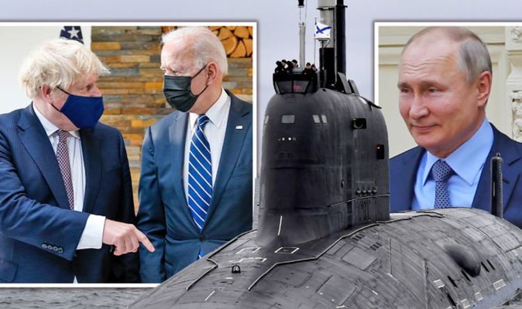 Que fait Poutine ?  Panique sur le sous-marin lance-missiles russe qui traque la côte britannique pendant le G7
