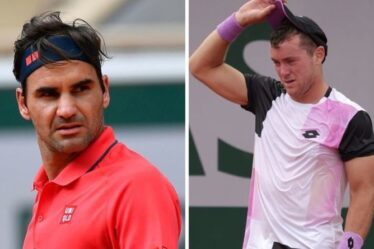 Roger Federer a averti que Dominik Koepfer utiliserait l'inspiration de Novak Djokovic à Roland-Garros