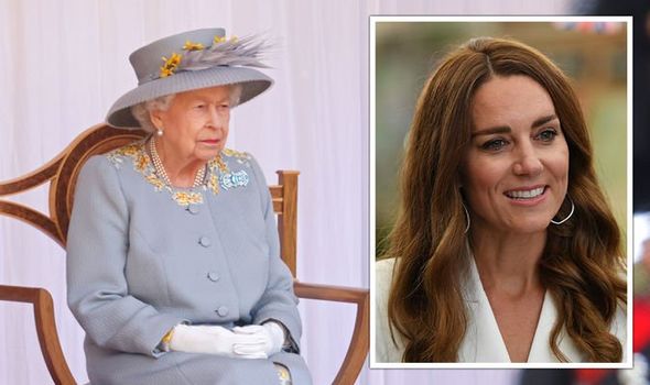 Kate Middleton Reine Elizabeth II