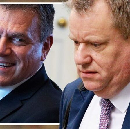 Saucisses stupides de l'UE !  Bruxelles mettra fin aux menaces de guerre commerciale pathétiques après la proposition de Frost