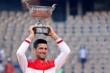 "Scary" Novak Djokovic vise l'histoire du tennis pour surpasser Roger Federer et Rafael Nadal