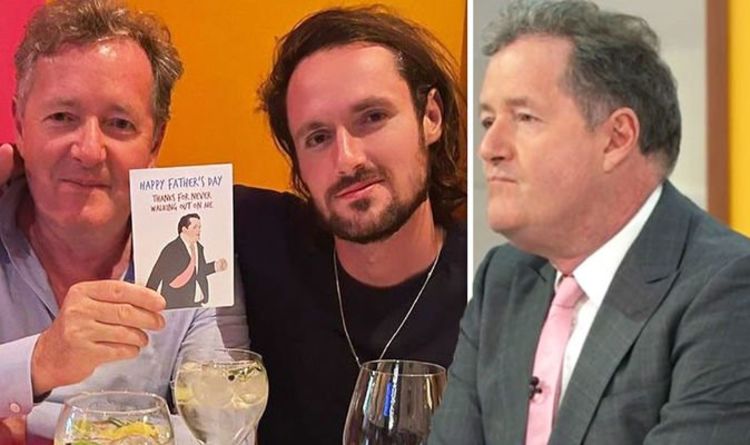 Spencer, le fils de Piers Morgan, se moque de son père à propos de la sortie de GMB avec une carte hilarante pour la fête des pères