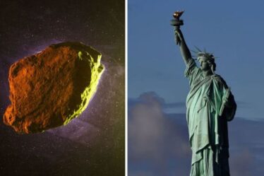 Un astéroïde fait deux fois la taille de la Statue de la Liberté et "potentiellement dangereux" de passer la Terre