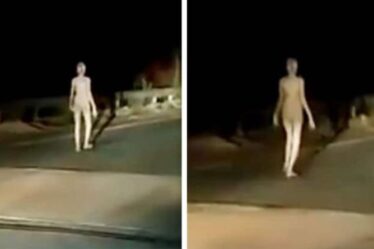 Une vidéo virale d'un "extraterrestre" marchant dans la rue vexe le chasseur d'OVNI "Les extraterrestres se rapprochent"