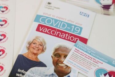 Vaccin contre le Covid en chiffres : les chiffres de PHE montrent un GLISSEMENT DE TERRAIN des infections et des décès évités