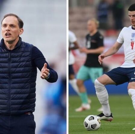 West Ham a porté un coup dur à Declan Rice alors que Thomas Tuchel ravive l'intérêt pour le transfert de Chelsea
