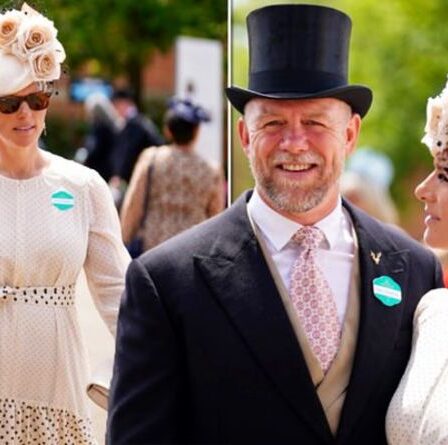 Zara Tindall magnifique avec son mari Mike à Ascot deux mois après le troisième bébé