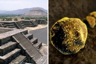 Percée archéologique après la découverte des "orbes d'or" mayas sous une ancienne pyramide