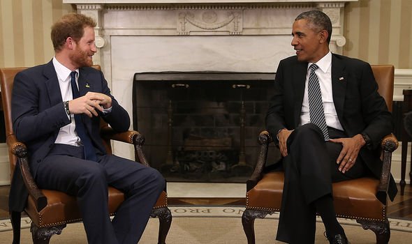 Harry est en bons termes avec l'ancien président américain