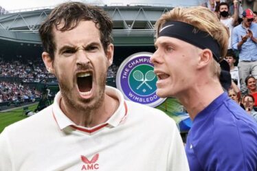 La course héroïque d'Andy Murray à Wimbledon se termine par la défaite décevante de Denis Shapovalov