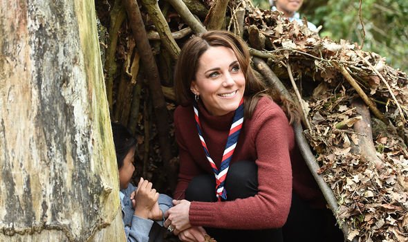 Kate Middleton scouts