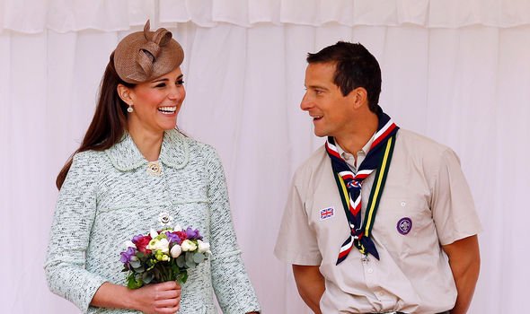 Kate Middleton ours grylls