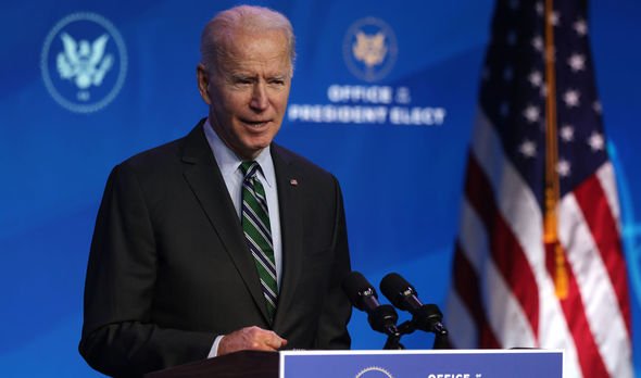 Le président américain Joe Biden