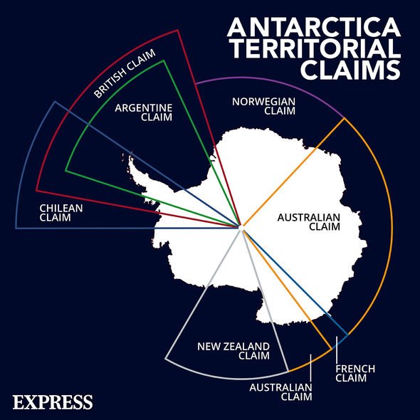 Les revendications territoriales de l'Antarctique