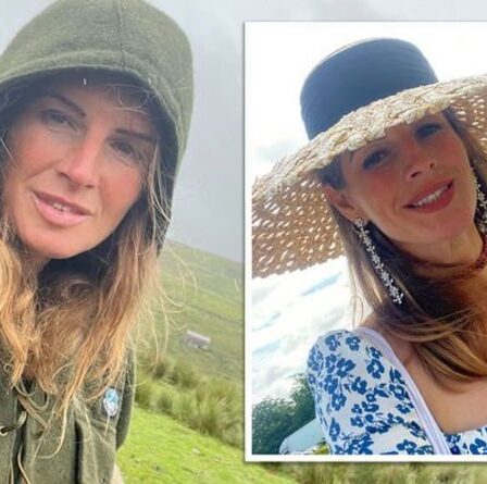 Amanda Owen de notre ferme du Yorkshire suscite la frénésie alors qu'elle présente une exposition glamour pour une sortie