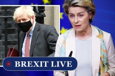 Brexit EN DIRECT : Agissez maintenant Boris !  Brexiteer expose le plan de l'UE à « endommager » et à briser le Royaume-Uni