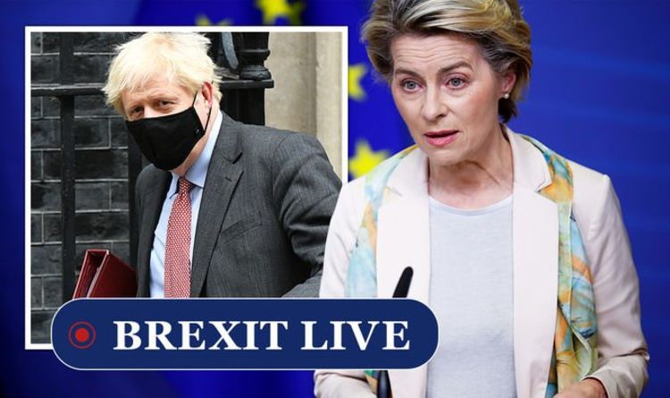 Brexit EN DIRECT : Agissez maintenant Boris !  Brexiteer expose le plan de l'UE à « endommager » et à briser le Royaume-Uni