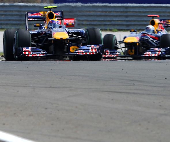 Mark Webber et Sebastian Vettel : la paire Red Bull s'est réunie au Grand Prix de Turquie en 2010
