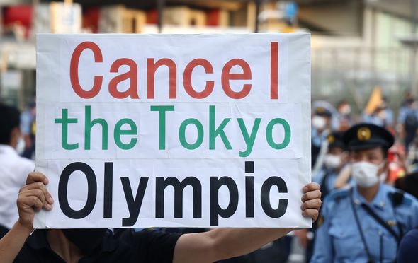 Des manifestations éclatent à l'occasion des Jeux olympiques de Tokyo 2020
