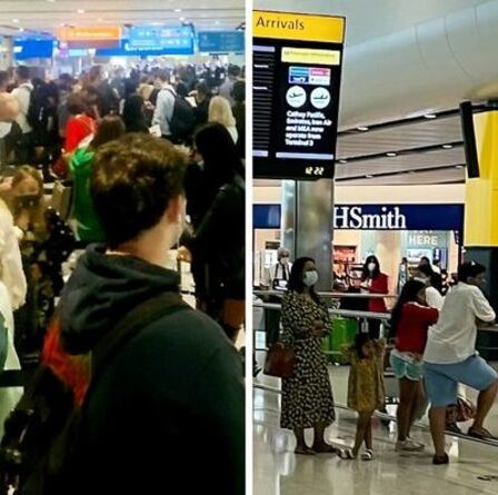 Chaos à Heathrow: d'énormes files d'attente alors que la pingdémie laisse «UNE personne au contrôle des passeports»