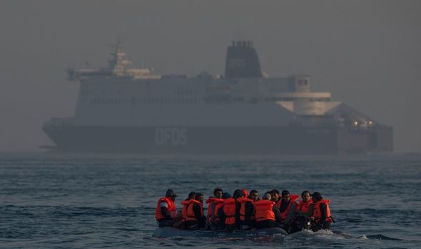 migrants douvres kent 