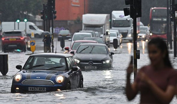 Inondations à Londres