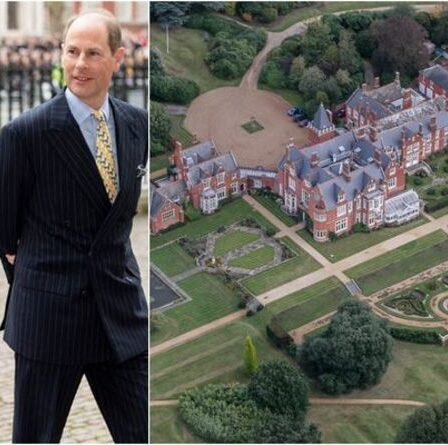 À l'intérieur du manoir royal de 120 chambres de la comtesse de Wessex et du prince Edward