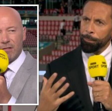 Alan Shearer et Rio Ferdinand sont en désaccord sur Harry Kane après la défaite de l'Angleterre