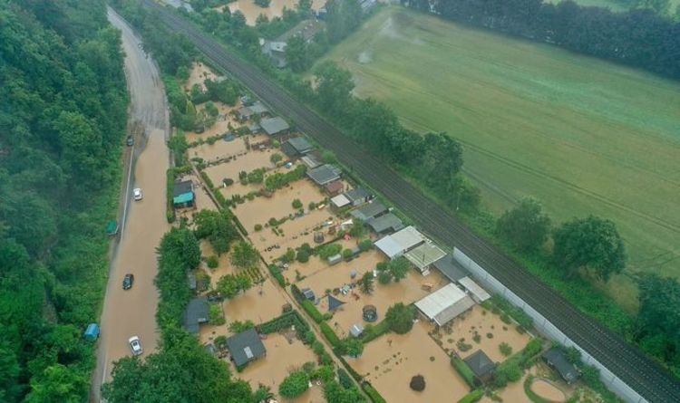 Allemagne : 30 personnes portées disparues après l'effondrement de six maisons dans des "inondations uniques"