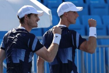 Andy Murray élimine les inquiétudes liées aux blessures au quad dans sa tentative de remporter l'or en double aux Jeux olympiques de Tokyo 2020
