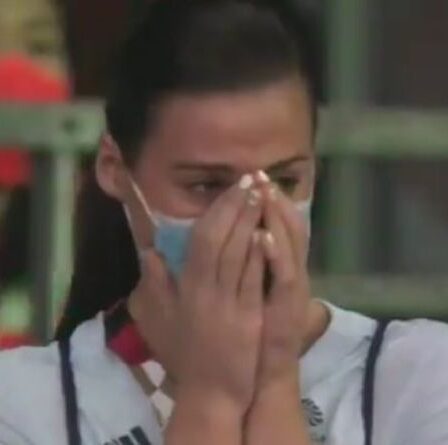 Bianca Walkden en larmes alors que Jade Jones sort sous le choc des Jeux olympiques – "Dévastée"