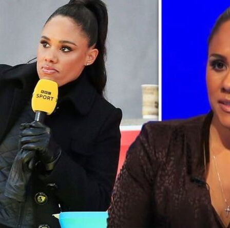 "Bl ** dy m'a laissé tomber" Alex Scott s'excuse après que le téléspectateur ait dénoncé son erreur aux Jeux olympiques