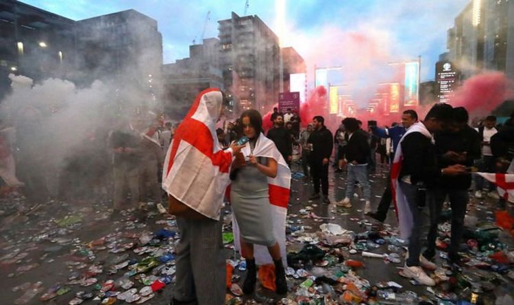 Blame game ERUPTS: la Met Police Federation dénonce le chaos final de l'Euro 2020 à Wembley