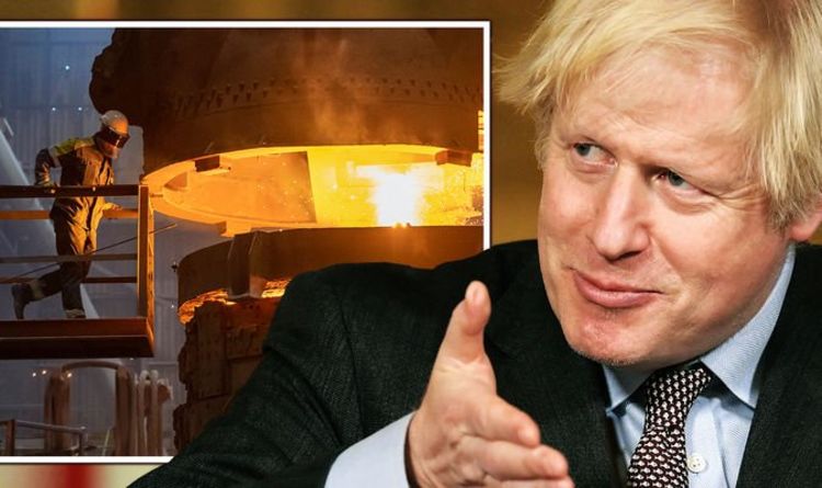 Boris ignore les conseillers de OWN Brexit pour étendre les règles de l'UE afin d'éviter la crise de l'acier au Royaume-Uni