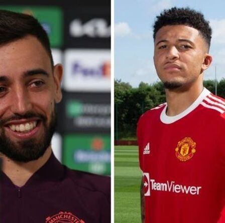 Bruno Fernandes brise le silence sur le transfert de Jadon Sancho à Man Utd - "Êtes-vous prêt?"