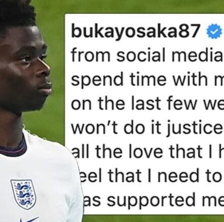 Bukayo Saka dénonce les sociétés de médias sociaux pour « ne pas en faire assez » pour mettre fin aux abus raciaux
