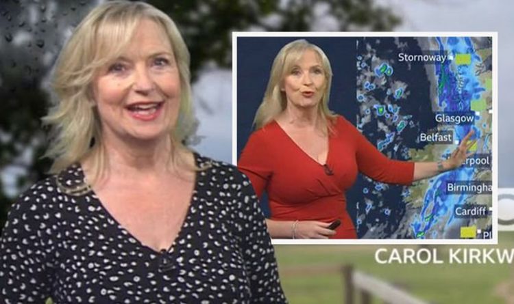 Carol Kirkwood admet qu'elle ne voulait pas être présentatrice météo