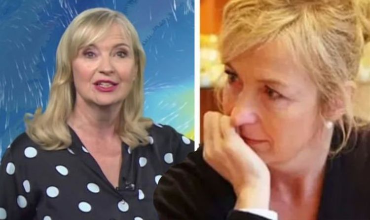 Carol Kirkwood fait le point sur sa blessure après avoir été heurtée par une voiture "Je ne peux pas en parler"