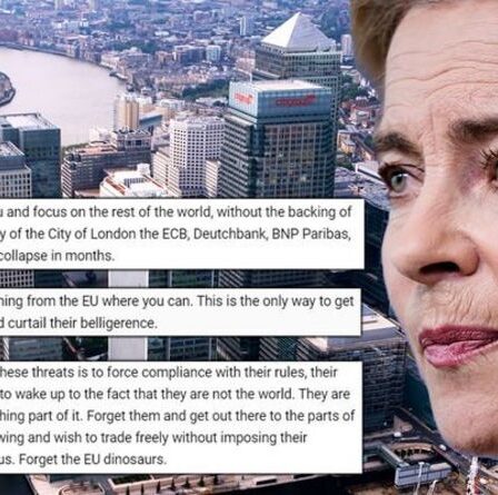 « Débranchez la prise MAINTENANT ! » Les Britanniques furieux alors que l'UE s'apprête à fermer la porte aux services financiers britanniques