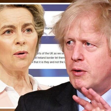 Déchets!  Les Britanniques ont riposté alors que Boris a dit qu'il ne pouvait pas gagner la rangée qui couvait sur le Brexit: "Retirez MAINTENANT"