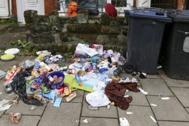 Des étudiants «honteux» jettent 100 tonnes de déchets dans les rues avant de partir pour l'été