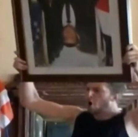 Des manifestants français déchirent le portrait de Macron alors que les sentiments anti-confinement s'intensifient – VIDEO