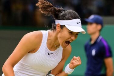 Emma Radacanu "a une chance" de gagner Wimbledon selon l'ancien champion