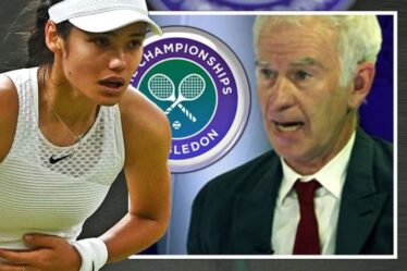 Emma Raducanu brise le silence sur le retrait de Wimbledon après avoir cinglé les critiques de John McEnroe