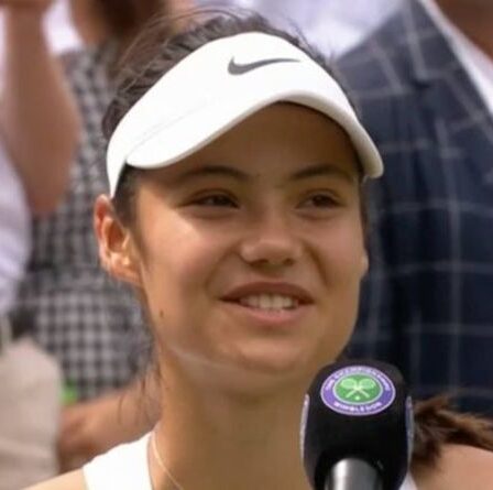 Emma Raducanu: la sensation de Wimbledon plaisante sur le fait d'avoir «à faire plus de lessive» après la victoire