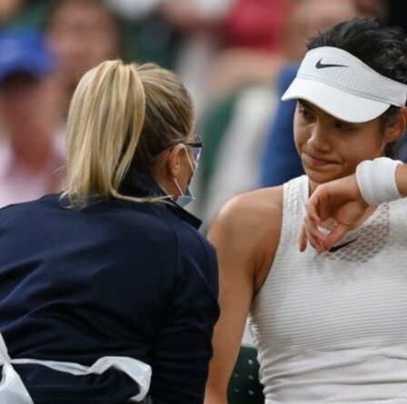 Emma Raducanu reçoit un message d'Ajla Tomljanovic après le retrait déchirant de Wimbledon
