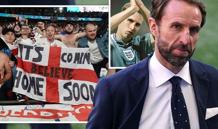Emotional Gareth Southgate prononce un discours «fier» de l'Angleterre devant les fans avant la finale italienne
